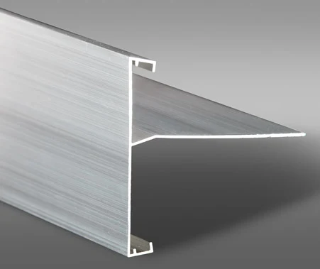Einteiliges Dachrandabschlussprofil Serie TK aus Aluminium